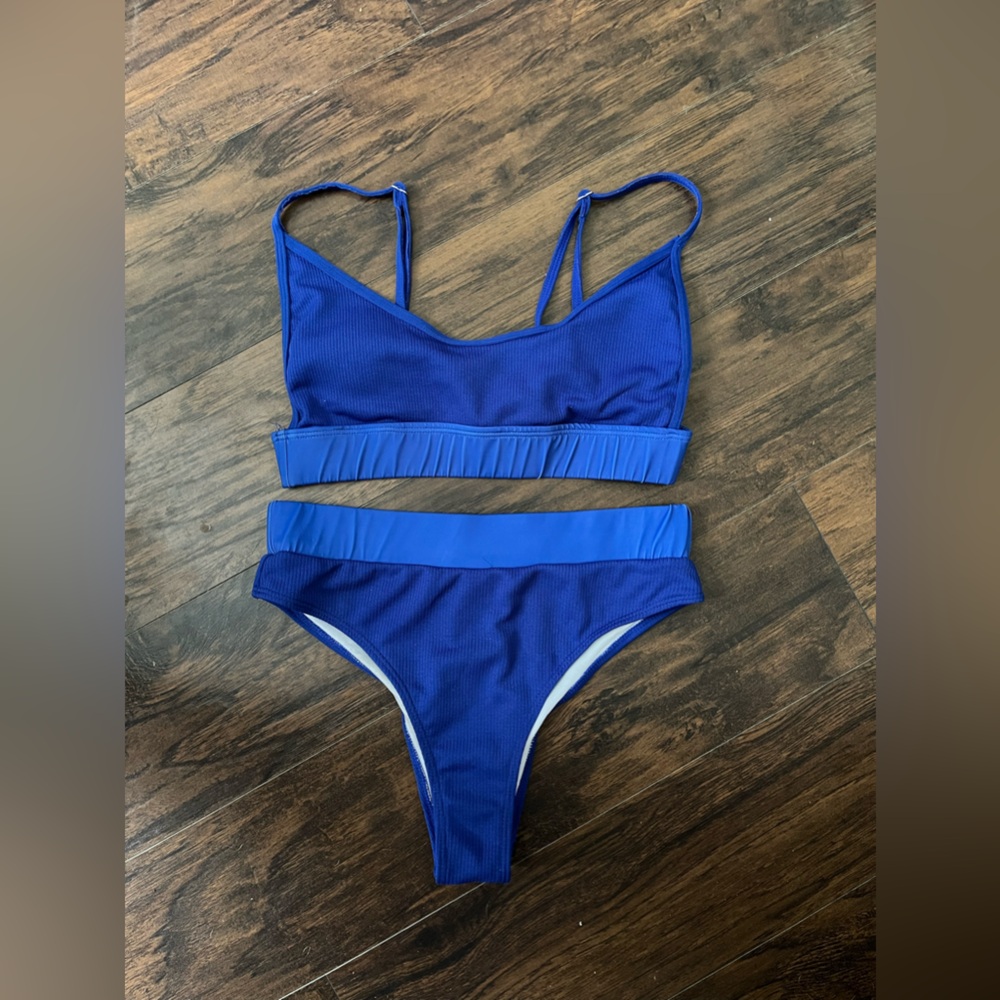 Rib high waisted Bikini